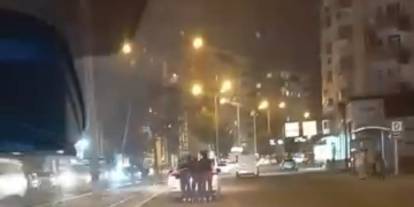 Patenli gençlerin tehlikeli yolculuğu kamerada