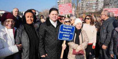 Kadıköy’de Dünya Obezite Günü’nde farkındalık yürüyüşü