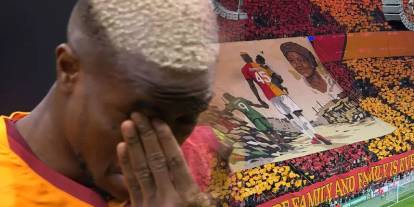 Osimhen maç öncesi hüngür hüngür ağladı! İşte o anlar