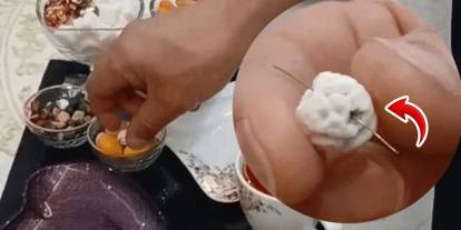 Paketli leblebinin içinden iğne çıktı: Son anda fark eden aile şok oldu