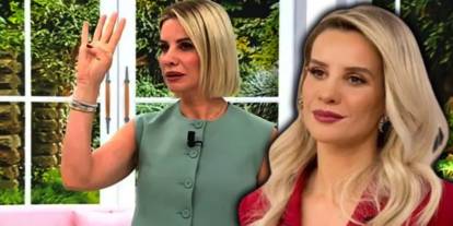 Esra Erol canlı yayında hayat kurtaran işareti gösterdi