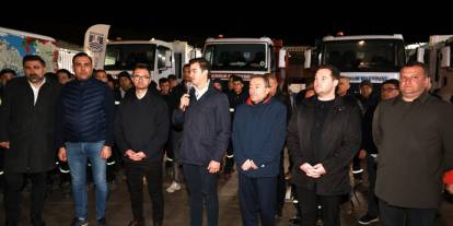 Başkan Mandalinci Bodrum Belediyesi personeliyle sahurda buluştu