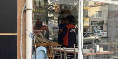 Burdur'da doğalgaz patlaması: 1 yaralı