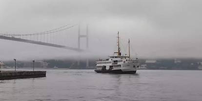 İstanbul Boğazı’nda gemi trafiği çift yönlü durduruldu