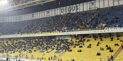 Fenerbahçe- Gaziantep FK maçında şok görüntü: Herkes şaşırdı