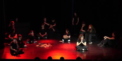 Kadıköy’de çocuklardan “Çanakkale’ye Mektuplar” oyunu