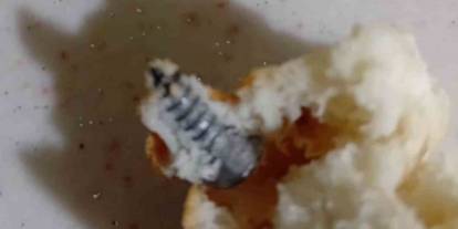 Ekmek aldı: İçinden vida çıktı