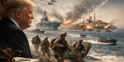 Trump’ın Orta Doğu planı: Hark Adası masada, 8 bin asker sevk ediliyor