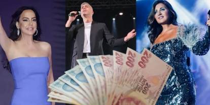 Ebru Gündeş, Sibel Can, Özcan Deniz bayram kazancı dudak uçuklattı