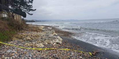 Ordu’da sahile insansız deniz aracı vurdu