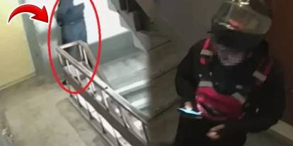 Kayseri'de bir kurye siparişi bıraktı skandalı patlattı! Binaya tuvaletini yapıp gitti