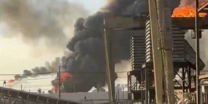 ABD’de rafineride patlama: Halka “evden çıkmayın” uyarısı