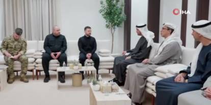 Zelenski’den Körfez hamlesi: Ukrayna ve BAE savunma için el sıkıştı