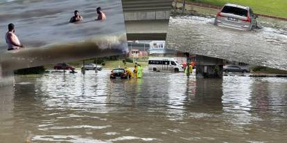 Adana’da sağanak yağış hayatı felç etti: Cadde ve sokaklar su altında, araçlar yolda kaldı