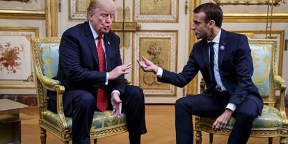 Trump’tan Macron açıklaması: Eşi üzerinden hedef aldı