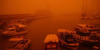 Afrika çöl tozu Türkiye’ye geliyor: Kızıl alarm