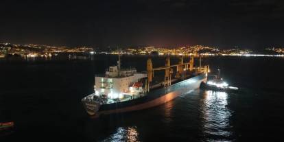 Boğaz’da gemi arızası: Trafik çift yönlü durduruldu