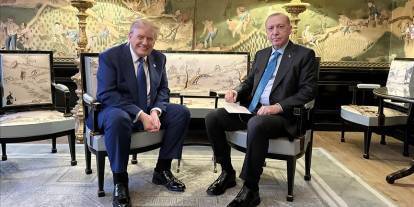 Erdoğan Trump ile görüştü