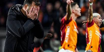 Galatasaray'a şampiyonluk yolunda ağır darbe