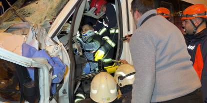 Erzurum'da aynı yolda 4 farklı kaza meydana geldi