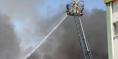 Dudullu Organize Sanayi'de yangın