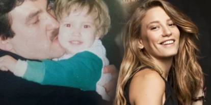 Serenay Sarıkaya babası Mustafa Sarıkaya’yı paylaştı! Sosyal medyada yorum yağdı