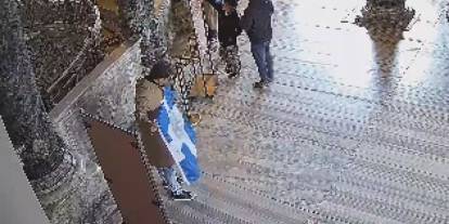 Ayasofya Camii'nde büyük provokasyon