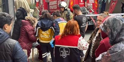 Şişli’de baca yangını paniğe yol açtı