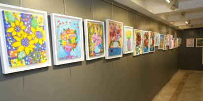 Eskişehir’de “Renklerin Çocuk Hali” sergisi sanatseverlerle buluştu