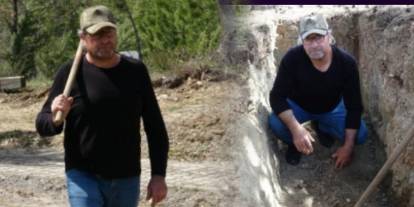 Safranbolu'da 9 kez ölümden dönen vatandaş bu kez mezarını kazdı