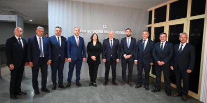 Kuşadası Şoförler Odası’ndan Başkan Çerçioğlu’na ziyaret