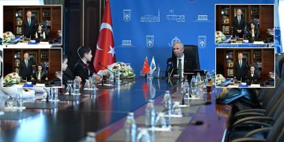 Ankara’da 23 Nisan’da başkanlık koltuğu çocuklara devredildi