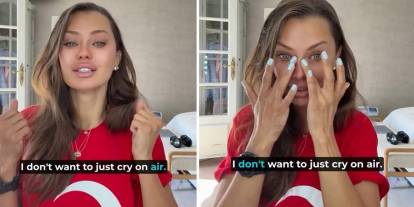 Rus blog yazarı Türk bayraklı tişörtle gözyaşları içinde anlatmıştı: Kremlin'den açıklama geldi