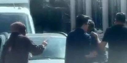 Sincan'da yol verme kavgası