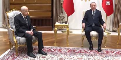 Cumhurbaşkanı Erdoğan ile Bahçeli'nin görüşmesi! Hangi detaylar konuşuldu