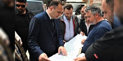 Bornova Belediye Başkanı Eşki’den Yeşilçam Mahallesi’ne inceleme