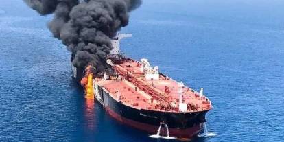 ABD ablukayı aşmaya çalışan İran petrol tankerine saldırdı