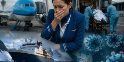 Hantavirüs alarmı büyüyor: Ölen kadınla temas eden KLM kabin memuru hastaneye kaldırıldı