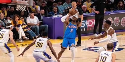 Thunder, Lakers'a yine şans tanımadı