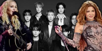 Dünya Kupası finalinde kimse bunu beklemiyordu: Madonna, Shakira ve BTS aynı sahnede