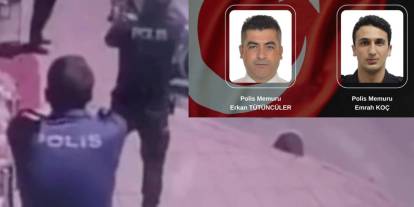 İki polisi şehit eden saldırgan böyle yakalandı: Gözaltı esnasında vatandaşlardan linç girişimi