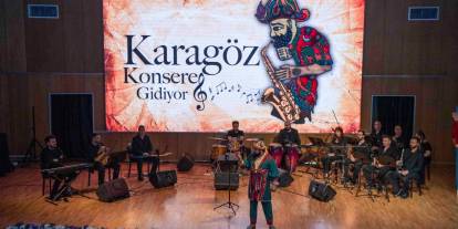 Ankara’da “Karagöz Konsere Gidiyor” müzikali sezonu tamamladı