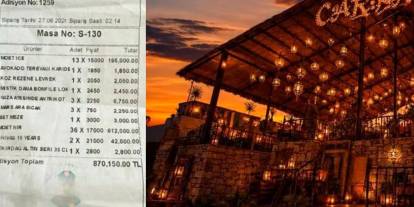 870 bin liralık hesap gündem oldu! İşletme sahibinden "araba fiyatı" iddialarına yanıt