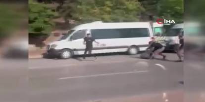 Kocaeli'de cadde ortasında dehşet! Demir sopalarla saldırdı