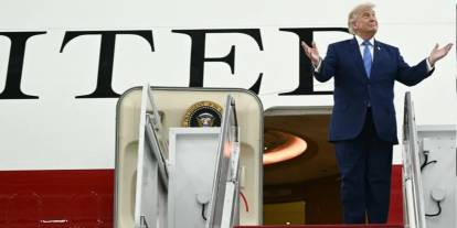 Trump'ın Türkiye dönüşünde güvenlik önlemi! Uçak değiştirilmişti: Neden Katar'ın hediye ettiği uçağa binmediği ortaya çıktı