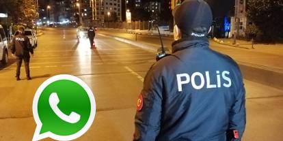 Asayiş noktalarını Whatsapp'ta paylaşan 12 şüpheli gözaltında