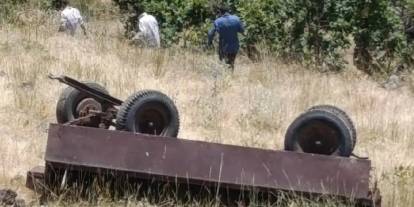 Muş'ta pikniğe gidenleri taşıyan traktör devrildi: 1 ölü, 23 yaralı