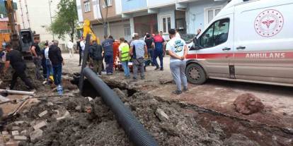 Ordu'da 2 işçi göçük altında kaldı