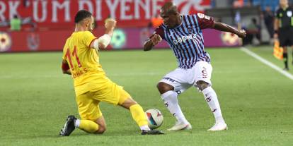 Trabzonspor, Kayserispor ile 2-2 beraber kaldı