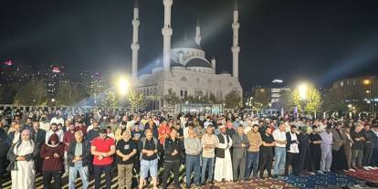 İstanbul'da Kıyam Gazze üyeleri, İsrail saldırılarını protesto etti